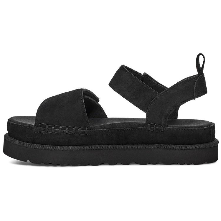(WMNS) UGG Goldenstar Sandals Black Women s 1117954-BLKS EU 36