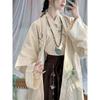 Hanfu im chinesischen Song-Dynastie-Stil, modifizierter langer Bei Zi und verdickter Faltenrock für den Alltag