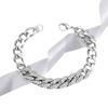Popular hip hop full diamond Cuban chain jewelry bracelet products personality trend thick chain jewelry Europe and the United States