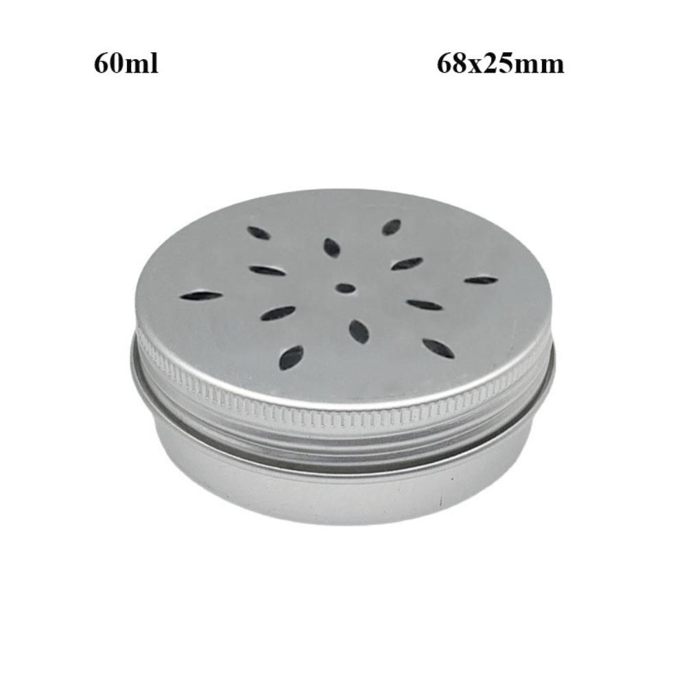 

Hollow Out with Holes Aluminum Tin Container 8 Styles Empty Can New Lip Balm Candle Jar 3