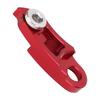 Mountain Bike Frame Gear Tail Hook Extender Aluminum Alloy Bike Accessory Compatible with 34‑52T Large Flywheel Red