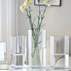 Clear Acrylic Vases Decorative Flower Vases for Centerpieces Party Wedding Home Decors None Breakable Plastic Vases