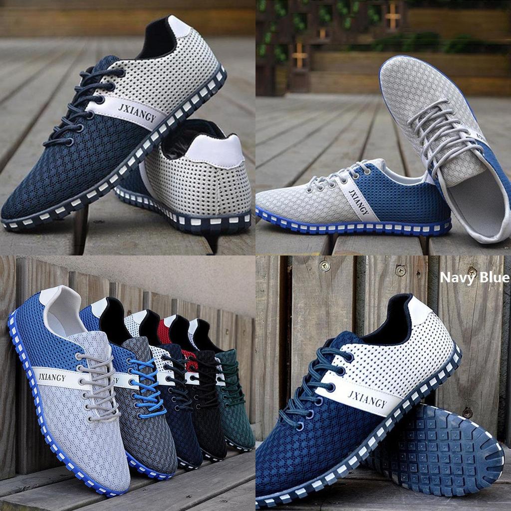 Oversized Men's Fashionable Casual Running Sports Shoes With Breathable Comfort