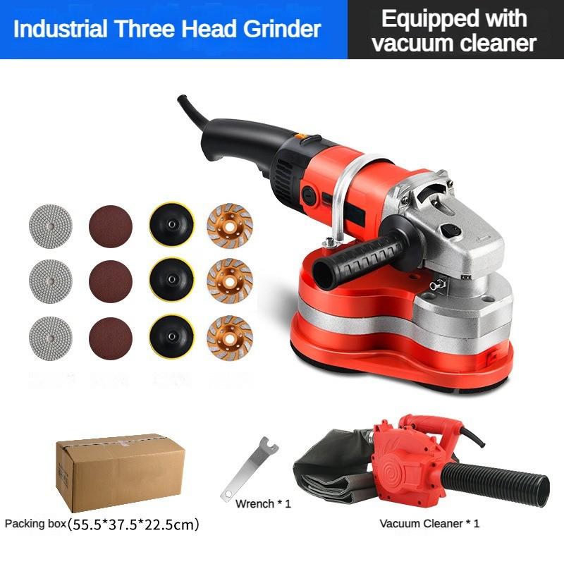 2800W Handheld Epoxy Paint Floor Grinding Machine Concrete Polishing Milling Machine Portable Industrial Grinder