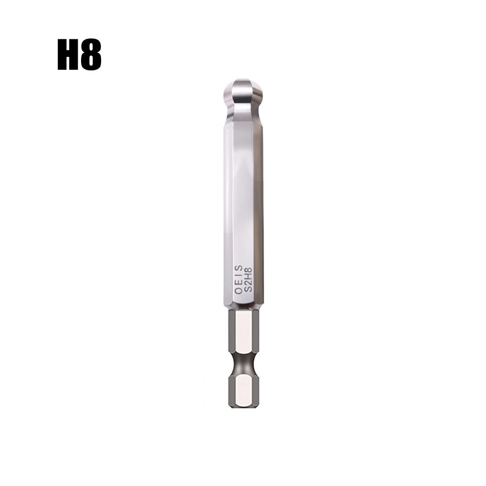 Electroplating Screwdriver Bit For Automotive H1.5-H10