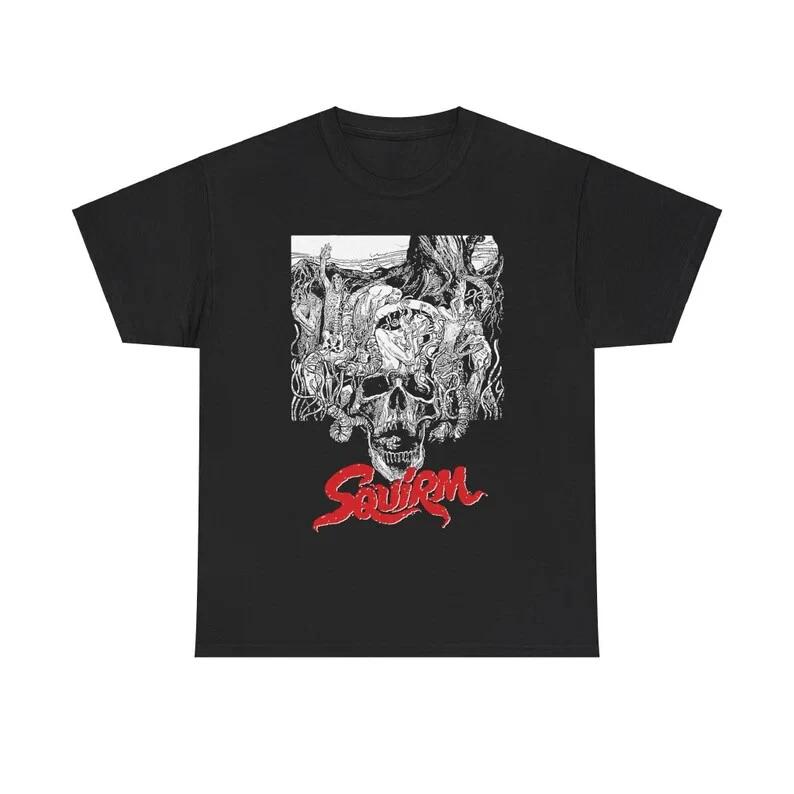Squirm Horror Movie T Shirt Vintage Promo Halloween Grunge Y2K Goth Scary Scream 3XL