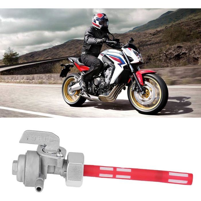 Moto Universel Robinet de Carburant Essence, Valve de Commutateur de Réservoir D'essence pour CB350 CB400 CB750 CB900 CX500, etc