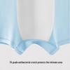 Youkeshu Men's 7A Antibacterial Breathable Boxer Briefs