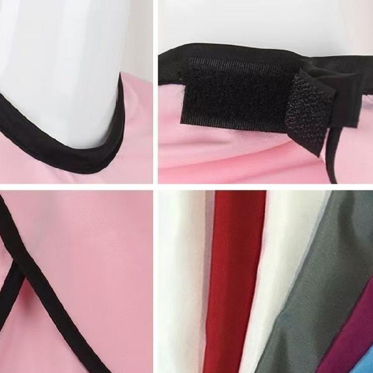 Mantella da Barbiere Tessuto Impermeabile Essenziale per lo Styling Sposa Professionisti del Salone Pronta per il Photoshoot Panno Protettivo per Capelli