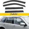 In-Channel Rain Guards Compatible With 2001-2005 Sport Trac 1997-2001 Mercury Mountaineer 1991-2001 Explorer Side Window Visor Wind Deflector Vent