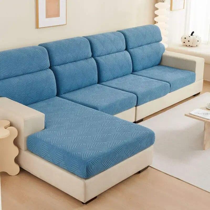 Minimalist Sofa Protective Cover Universal All-inclusive Couch Slipcover Stretch Chaise Longue Cushion Covers