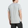 Adidas Gym Climacool Sports Round Neck Quick Dry Short Sleeve T-Shirt Men Tops Miracle-Silver JY9517