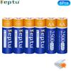 KEPTU 1.2V AA Rechargeable Batteries 2500mAh Ni-MH 100% Original High Capacity Current AA Battery Rechargeble for Camera Toys KTV