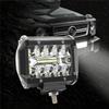 4 Inch 60W LED Spot Lights Combo IP67 Waterproof Off Road Work Driving Lights for Truck Boat ATV UTV Jeep Head Light