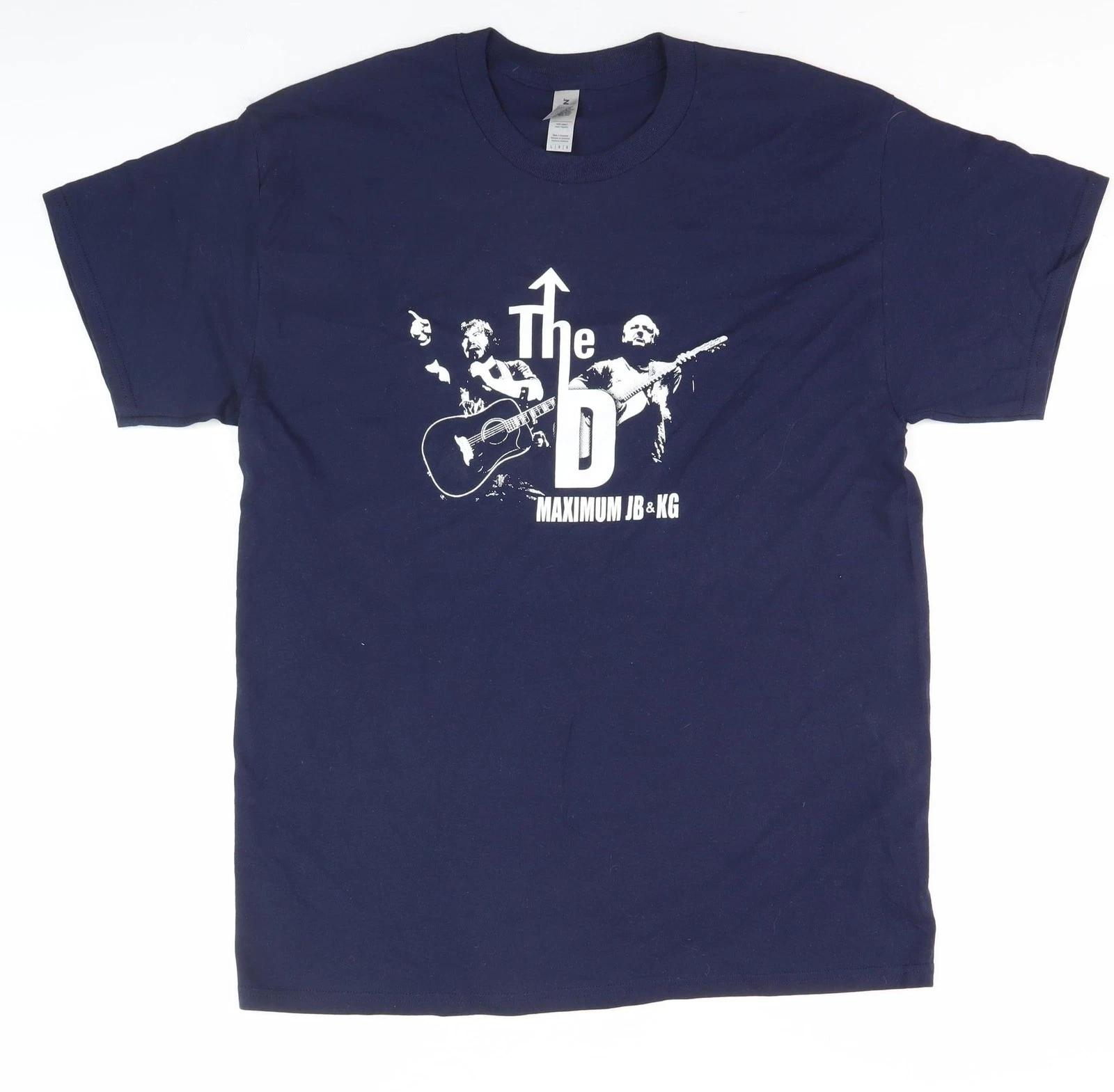 Gildan Men s Blue Graphic Short Sleeve T-Shirt L 2XL