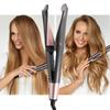 Professional Hair Straightener 2-In-1 Straight & Curler Tourmaline Ceramic Heating Plate Curling Twisted Flat Iron Hair Styling