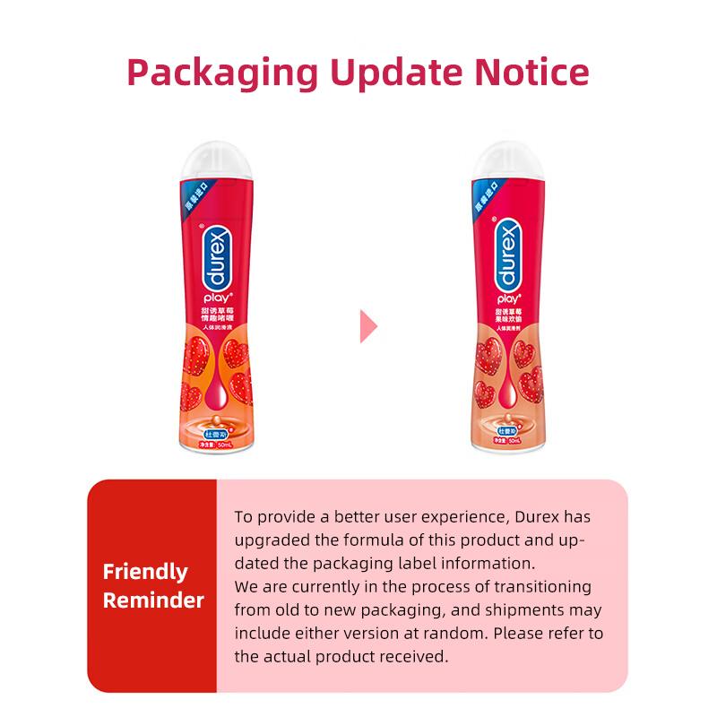 Durex Sweet Temptation Strawberry Personal Lubricant 50ML 1pc