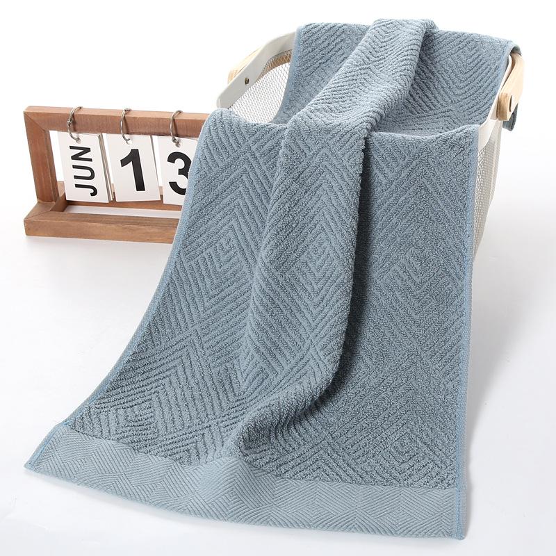 > Mjukt absorberande handduk i 32-trådig ren bomull för hemmet och daglig ansiktstvätt