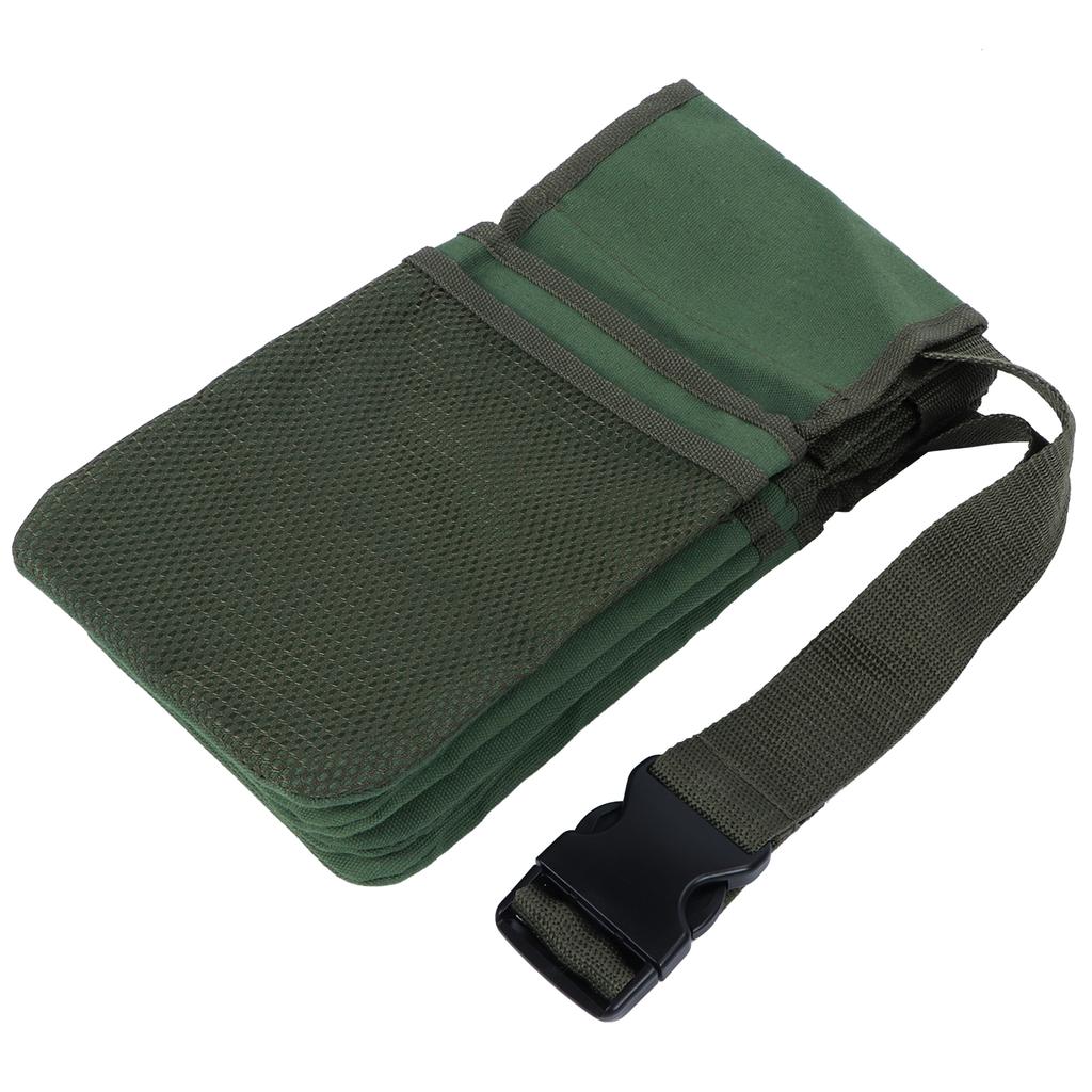 Garden Tool Storage Bag Waist Belt Hanging Pouch 4‑Pockets Organizer Gardening Supplies