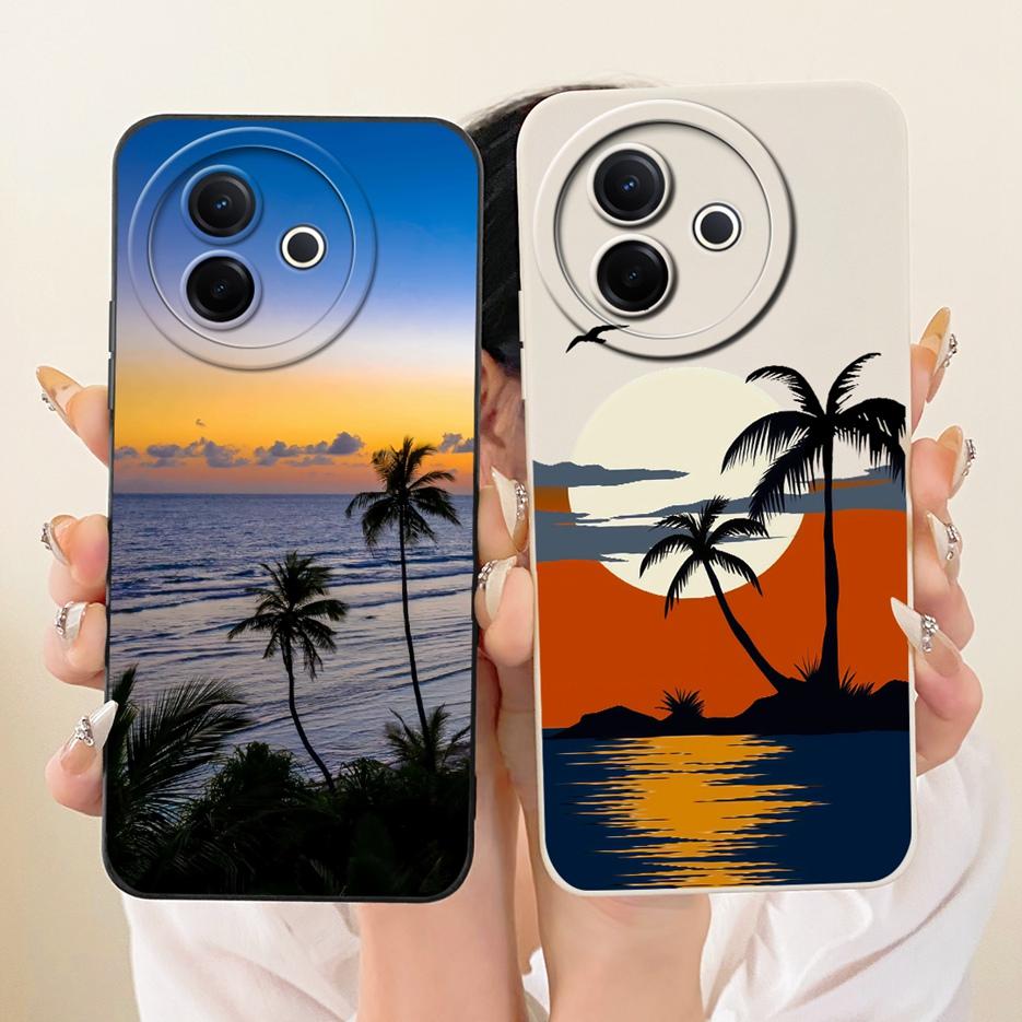 For Vivo Y39 5G Case V2436 Cool Owl Dragon Painted Cover Shockproof Phone Case For Vivo Y300i Y 300i V2444A VivoY39 5G Soft Bags