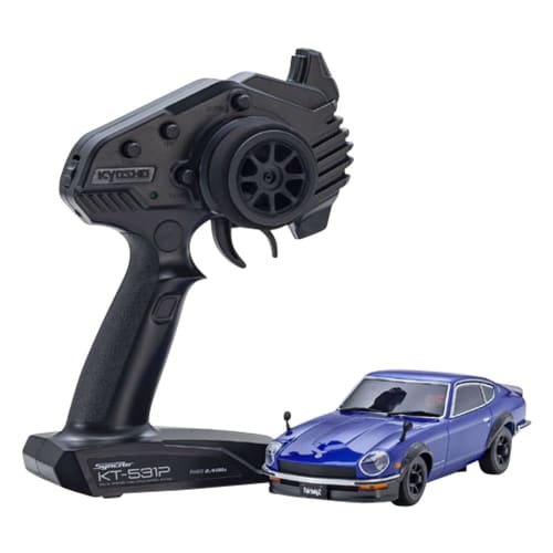 

Kyosho MA-020 r/s Nissan Fairlady 240Z-L Metallic Blue Electric Radio Control 32645MB
