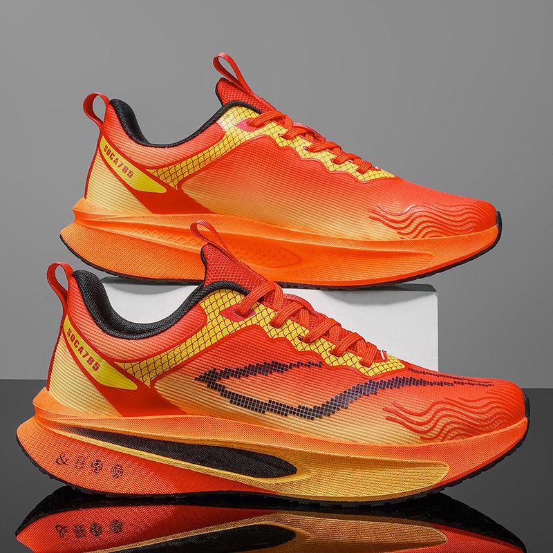 NEW Running Shoes Carbon Board Speciality Stability Marathon Men Sports Breathable Lightweight Women's Comfortable Athletic Nonskid Training Sneakers