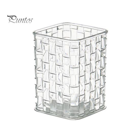 

Прозорий тримач для пензлів для макіяжу, коробка для зберігання, велика місткість, кілька відділень, підставка для олівців, настільний органайзер для косметики 1pc білий