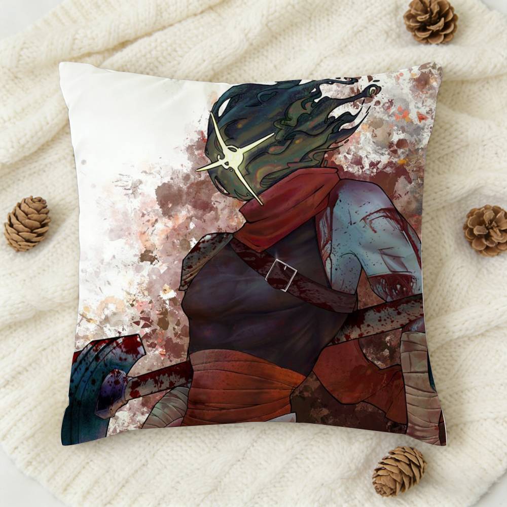 

DDead Cells Game Doublesided Printed Square Decorative Cushion Cover for Sofa Living Room Home Decor 30x30 cm