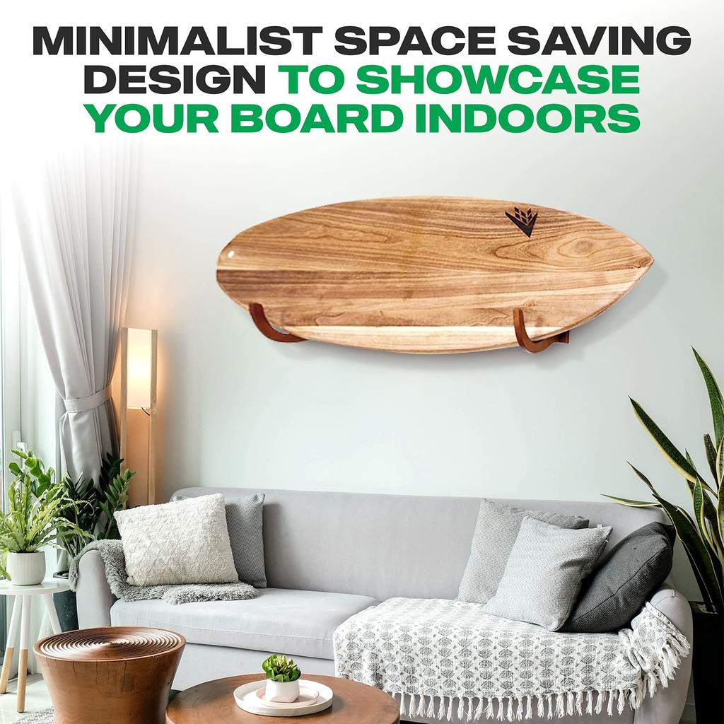 COR Surf Surfboard Wall Rack (Bamboo Wood)