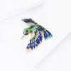 Enamel Hummingbird Brooch for Women Animal Party Gifts Banquet Pins Jewellery Accessories