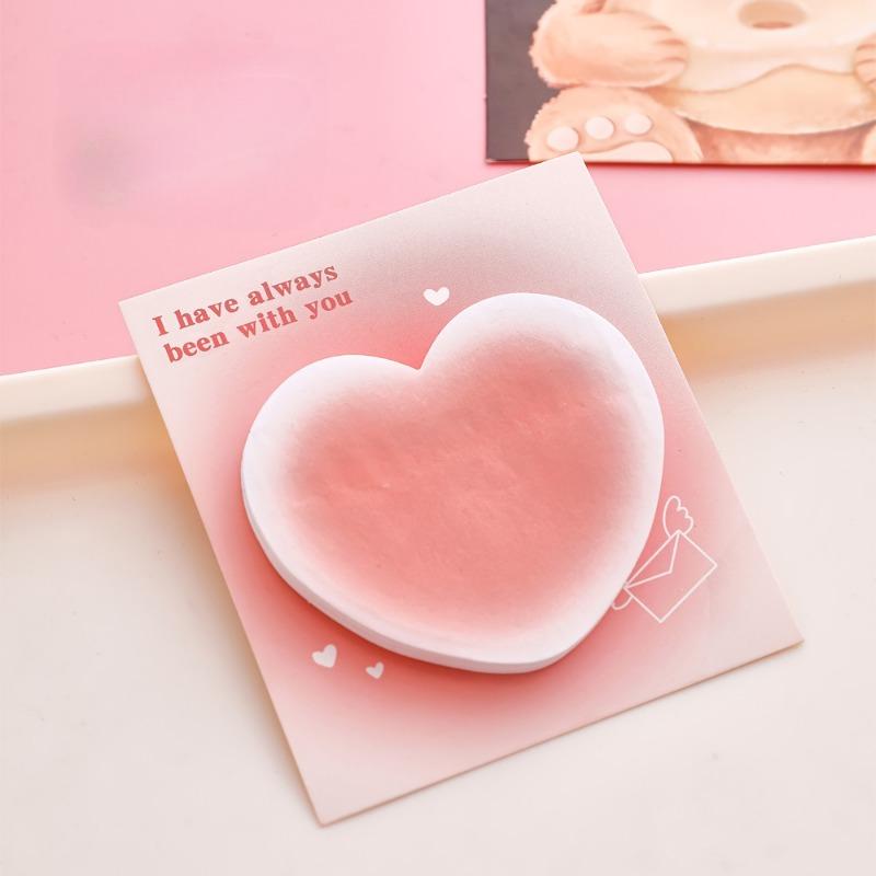 30/50sheets Light Color Transparent Pearlescent BOPP Sticky Notes Notebook Reading Highlights Label Writable Sticker To Do List Tab