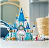 LEGO Disney Princess 43206 Cinderella and Prince Charming Castle