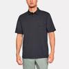 Under Armour Charged Cotton Golf Polo Shirt Men Tops Black 1321111-001