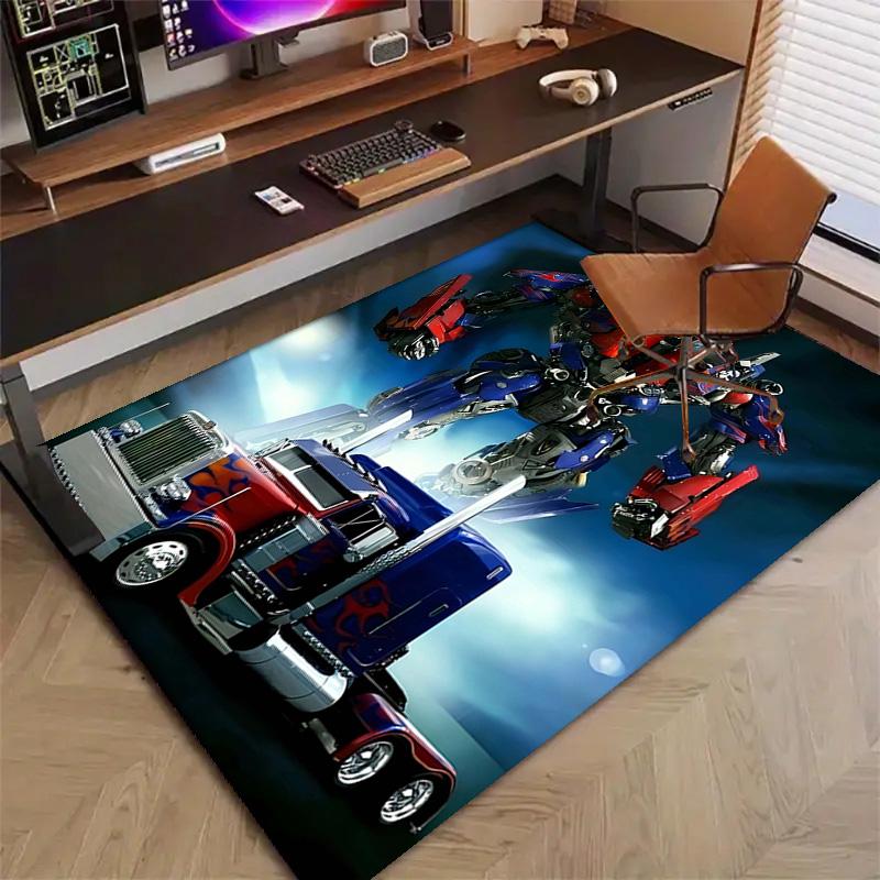 1pc Transformers2 Design Printed Area Rug Carpet for Bedroom Living Room Home Decor Rugs Mat Non Slip Mat Rug for Bedside