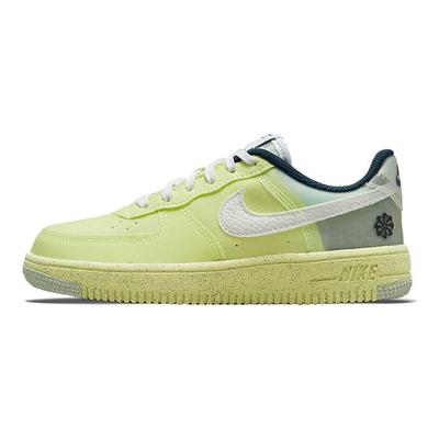 Air Force 1 Crater Materiale Reciclate Casual Antiderapant Absorbție Șocuri Durabil Adidași Low-Top Adidași Copii Verde DH4340-700