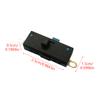 High Speed Blower Hair Dryer Two Pin Two Speed Mode Switch Blower Control Switch