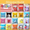 Charming Bt21 Cartoon Cushion Cover For Stylish Home Decor And Comfortable Seating