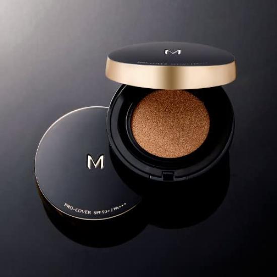 Missha M Cushion Foundation Online Shop Exclusive 25 Healthy Skin (Pro Cover) [Official Packaging] (No. Tone)