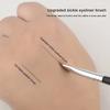 Eye Makeup Brush Ultra-Thin Angled Eyeliner Brow Multi-Purpose Soft Flat Hair Fine Lines Precision Coloring Travel