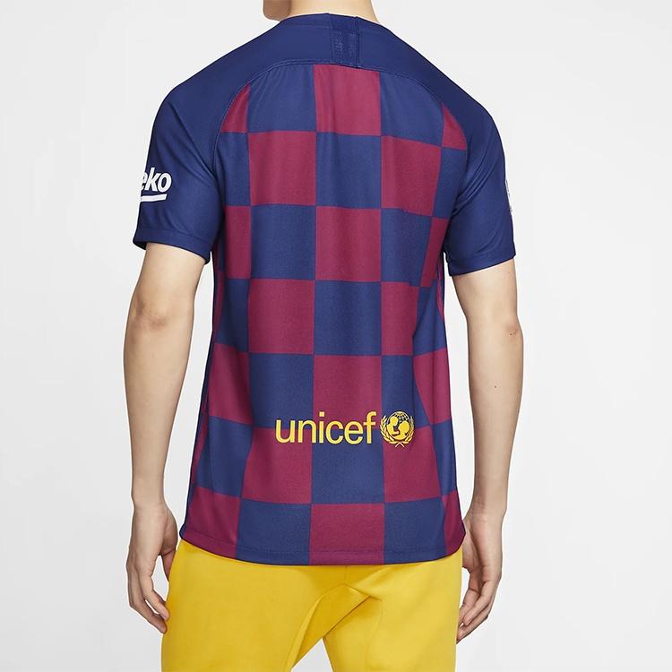 Nike FC Barcelona 19/20 Home Jersey 'Red Blue' Men's AJ5532-456
