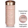 Acera Prosperous Dragon Portable Ceramic Cup