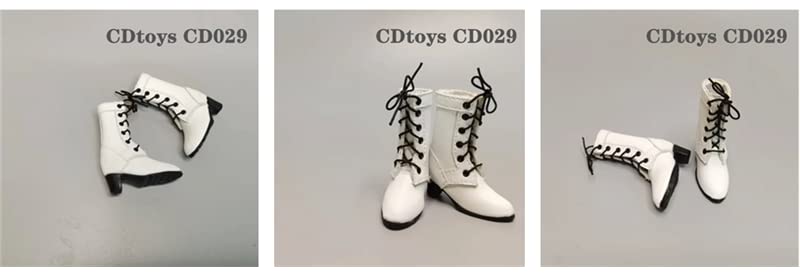Scale Figure CD Toys CD029B Beautiful Woman Fashion White Martin Shoes [TOYBARJAPAN] 1/6
