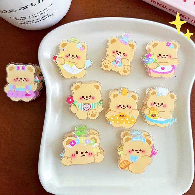 Cute Kitten Animal Cartoon Decorative Gift Sealing Clip Memo Clip Pp Clip For Students Cute Little Items