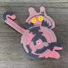 Funny Crochet Coaster Non-slip Mug Rug Cute Cat Butt Coast  Home Supplies