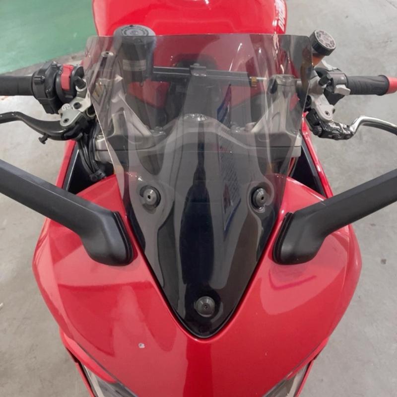 Motorcycle Windshield Airflows Deflectors Direct Fit Windscreen For Supersport 939 950 2017-2022 Models