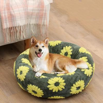 Cuccia per cani Cuccia per gatti Cuccia rotonda per animali domestici Universale per quattro stagioni Calda Animali domestici Gatti e cani Universale