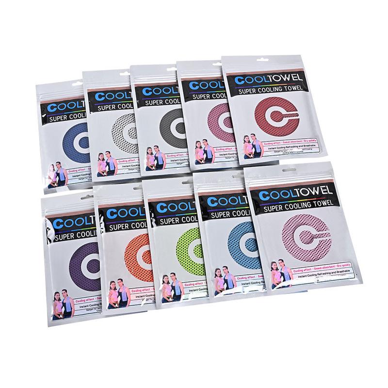 Quick-Dry Cooling Sports Towel - Sweat-Wicking, Detachable & Portable
