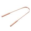 Tongue Coating Cleaner Brush Copper Scraper Board with Case Cleanning Tool to Reduce Bad Breath