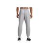 Under Armour Solid Color Elastic Waist Casual Pants Men bottoms Gray 1379808-011