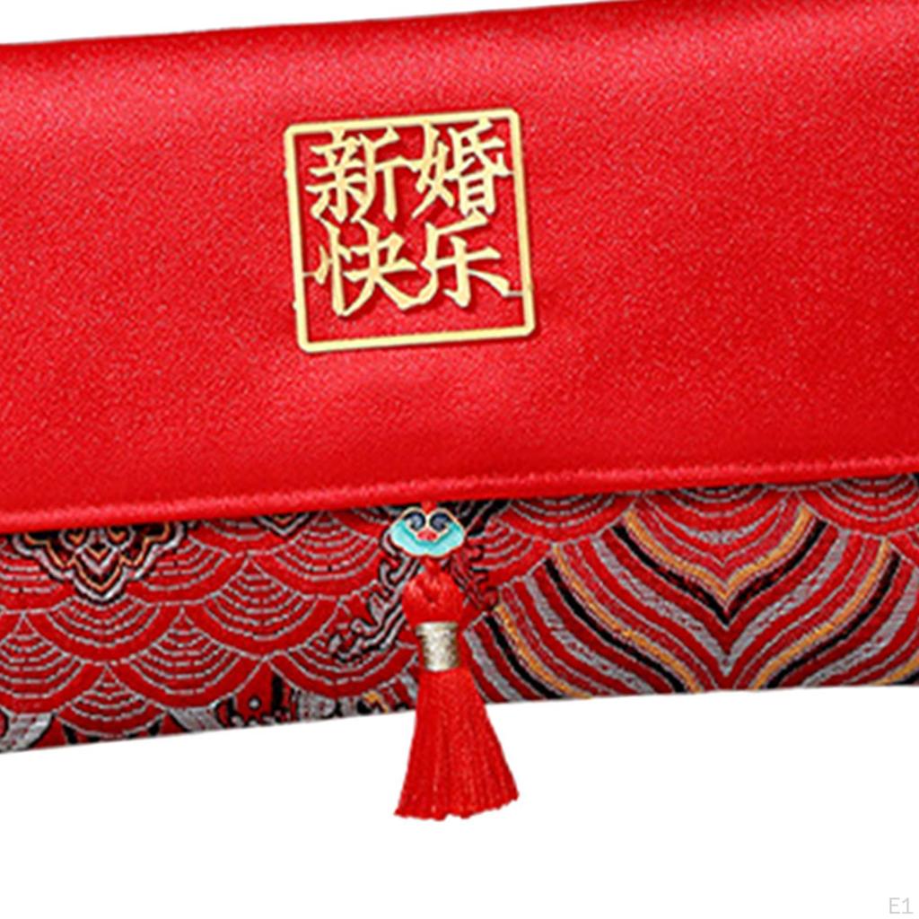 Wedding Evening Clutch Bag Red Envelopes Tote Lady Versatile Formal Bridesmaid Trendy Handbag Money